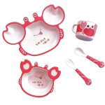 A service de table pour enfants 0584 kg assiettes divis�es forme de dessin anim� fibre de bambou int�ressante ...