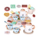 Service � th� enfant dinette enfant tea party jeux de r�le service � th� jouets en bois pour enfants ...