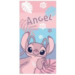 Serviette de plage enfant microfibre 100% polyester disney stitch : angel [70x140cm] article no. : aym078053 ...