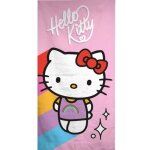 Serviette de bain et de plage - hello kitty - 70x140 cm - sèche rapidement - rose Serviette de bain et de plage - hello kitty - 70x140 cm - sèche rapidement - rose