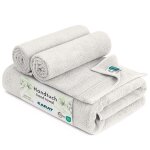 Serviette bay doux absorbant et polyvalent blanc 70 x 140 cm