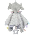 Serviette bb doudou lphant personnalis apaisant cadeau veil nouveau - n filles & garons
