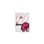 Serviette - hello kitty - polyester - rose - enfant - lavable