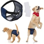 Serviette hyginique pour chiens en maille respirante spcialement conue pour les chiennes lavable universell ...