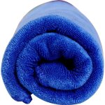 Serviette en microfibre pour s�cher les cheveux super absorbant(blue)