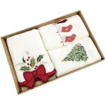 Serviettes de nol coton pour le schage le nettoyage la cuisine et la ptisserie (35x65cm)