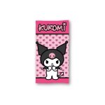 Serviette de plage - hello kitty - kuromi - 70x140 cm - s�chage rapide - rose