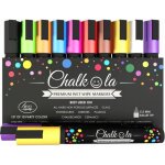 Set 10 feutre craie liquide effaable pointe rversible 6mm chalk marker et stylo craie pour tableau ...