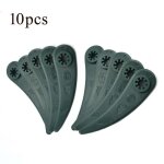 Set de 10 lames pour coupe - bordures bosch art 23 - 18 li vert