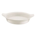 Set de 12 plats � gratin ovales avec anses lara assiettes et moules pour servir du p�tisserie et viandes ...