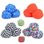 Set de 2 jeux de ptanque ocean 5 extreme boule motifs pois et zigzag