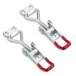 Set de 2 sotech fermeture � levier loquet � bascule m5 force de retenue 165 kg acier galvanis�