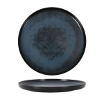 Set de 24 assiettes plates yaki rondes  dessert plat  service de table en porcelaine dcore - diamtre ...