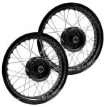 Set 2x jante � rayons aluminium 25x16 compatible avec simson s51 s50 s70 schwalbe kr51 craftride af23 ...