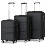 Kono set de 3 valises de voyage (51 / 65 / 75cm) rigide abs bagage trolley cabine ultra lger valise ...
