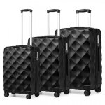 Set de 3 valises de voyage (53 / 61 / 73cm) rigide ultra l�g�re valise de voyage avec roulettes 4x360 ...