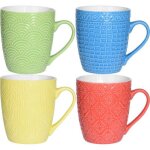 Excellent set de 4 mugs en porcelaine 380 ml ko - q96000040
