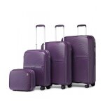 British traveller set de 4 valises de voyage (36 / 55 / 67 / 76cm) rigide en polypropylne lgere  4 ...