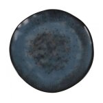Set de 6 assiettes plates yaki rondes  dessert plat  service de table en porcelaine dcore - diamtre ...