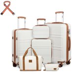 Kono set de 6 valises (24 / 51. 5 / 65 / 75cm) avec serrure tsa + vanity case + pliable sac de voyage ... Kono set de 6 valises (24 / 51. 5 / 65 / 75cm) avec serrure tsa + vanity case + pliable sac de voyage ...