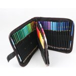 Set de 72 crayons de couleur professionnels avec �tui zipp� crayons souples de haute qualit� pour adultes ...