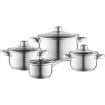 Set de casseroles harry i ensemble de 8 pi�ces en acier inoxydable de haute qualit� i casseroles r�sistantes ...