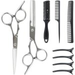 Set de ciseaux coiffure desepaissir set de ciseaux de coiffure 2 - in - 1 kit coiffure professionnel ...