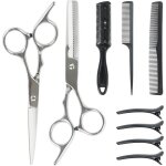 Set de ciseaux coiffure desepaissir set de ciseaux de coiffure 2 - in - 1 kit coiffure professionnel ...