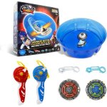 Set de combat toupie - swapy - arne de combat - 2 toupies empilables - lanceur magntique - multicolore ...