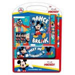 Set d�criture pour enfant - safta - mickey mouse good day - trousse m�tallique - 27x3x375 cm - bleu - ...