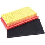 Set de filtre � air orange noir pour tondeuse � gazon honda gvx 150 gvx 160 hr 1950 hr 2150 hrb 475 hrb ...