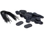 Set de fixation - nature - �crans & brise - vue - noir