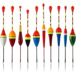 Set de flotteurs - 10 flotteurs de p�che - flotteurs - flotteurs en mousse - accessoires de p�che - mat�riel ...