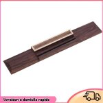 Set de guitare classique 3 pcs bridge en rose avec selle et �crou dos id�al pour le remplacement de la ...