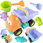 Set jouets de plage enfant ? camion dblayeur + accessoires ? seau pelles moules sable ? jouet t plage ...