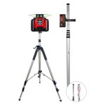 Set laser multifonction horizontal et vertical levelfix 550hvg avec trépied pivotant 3 m et récepteur ... Set laser multifonction horizontal et vertical levelfix 550hvg avec trépied pivotant 3 m et récepteur ...