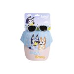 Set de lunettes de soleil et casquette bluey bingo