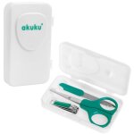 Set manucure enfant akuku ciseaux coupe - ongles lime