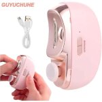 Set manucurecoupe - ongles �lectrique automatique 3 en 1 avec polissage coupe - onglesr�glage � deux ...