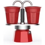 Set mini express 2 tasses rouge - bialetti