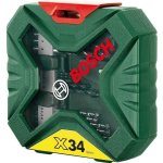 Set mixte perage - vissage bosch - coffret x - line classic de forets et dembouts de vissage 34 pices ...