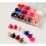 Set p�dicure pr�ts � poser 288 capsules + 5 accessoires pieds lh originails
