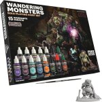 The army painter gamemaster wandering monsters - set peinture acrylique 15 x 18 ml avec pinceau et mini ...