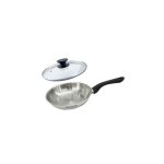 Set poêle 20 cm en inox et couvercle verre fackelmann geneva Set poêle 20 cm en inox et couvercle verre fackelmann geneva