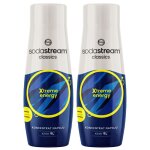 Set de sirops pour carbonateur sodastream energy concentrate 2 x 440 ml Set de sirops pour carbonateur sodastream energy concentrate 2 x 440 ml