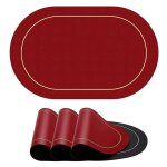 Sets de table - r�versible - 4 pi�ces - antid�rapant - imperm�able - 45 x 30 cm