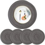 Sets de table 6 pcs antidrapants double face lavable set table rsistant  la chaleur 38x38 cm pour dner ...