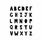 Set de tampons transparent - jolies comptines alphabet Set de tampons transparent - jolies comptines alphabet