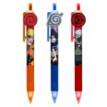 Set de trois stylos manga naruto