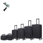 Set de valise 6 pi�ces valise celims urban bagage � main 45cm + cabine 55cm + moyenne + grande + 2x vanity ...